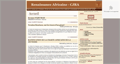 Desktop Screenshot of cjra-blog.africaciel.com